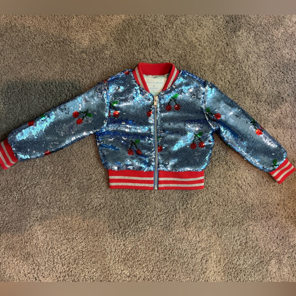 Rockets of Awesome—new Sequin Bomber Jacket